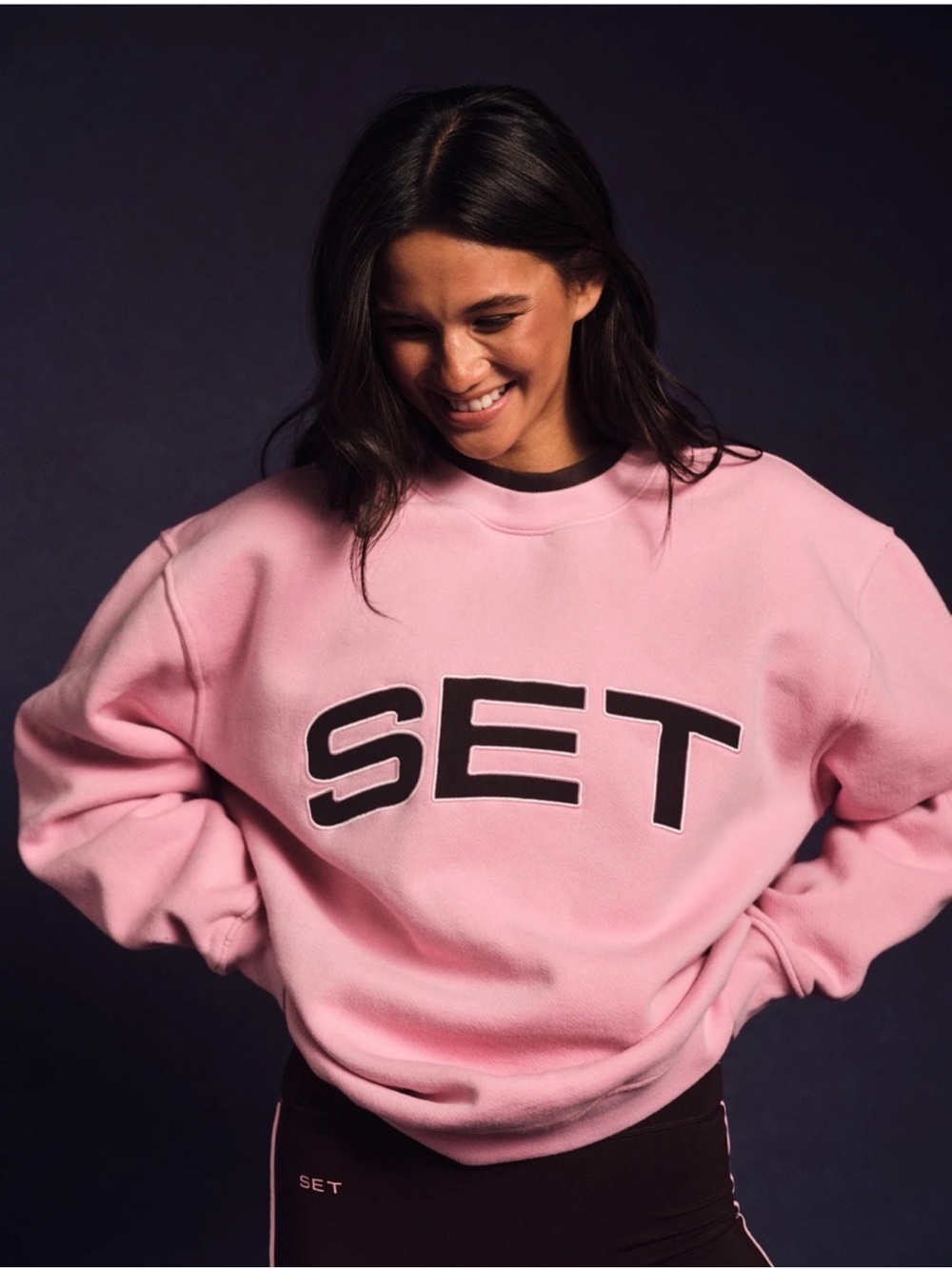 SET Active Midweight Sweats Staple Set Layered Crewneck